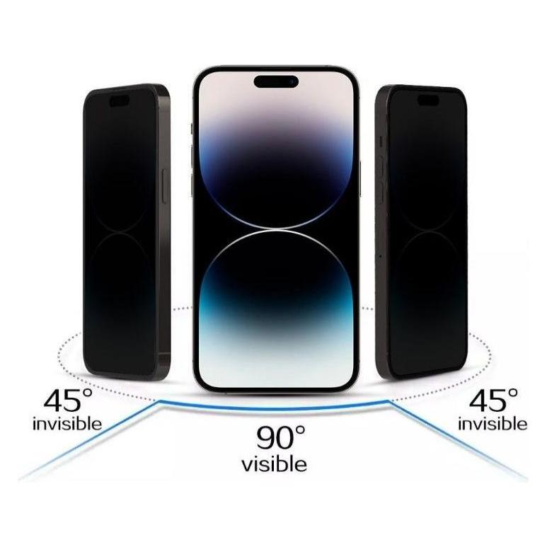 iLike Protective glass Apple IPHONE 17 PRO MAX Tempered Privacy Glass Black (Apple iPhone 17 Pro Max) (ILIKE)