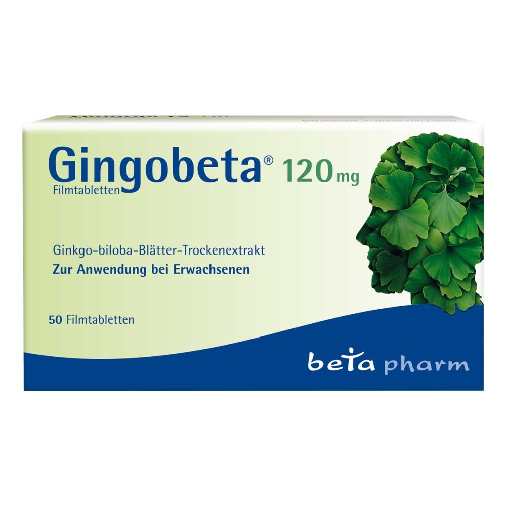betapharm Arzneimittel GmbH Gingobeta 120 mg Filmtabletten 14259701