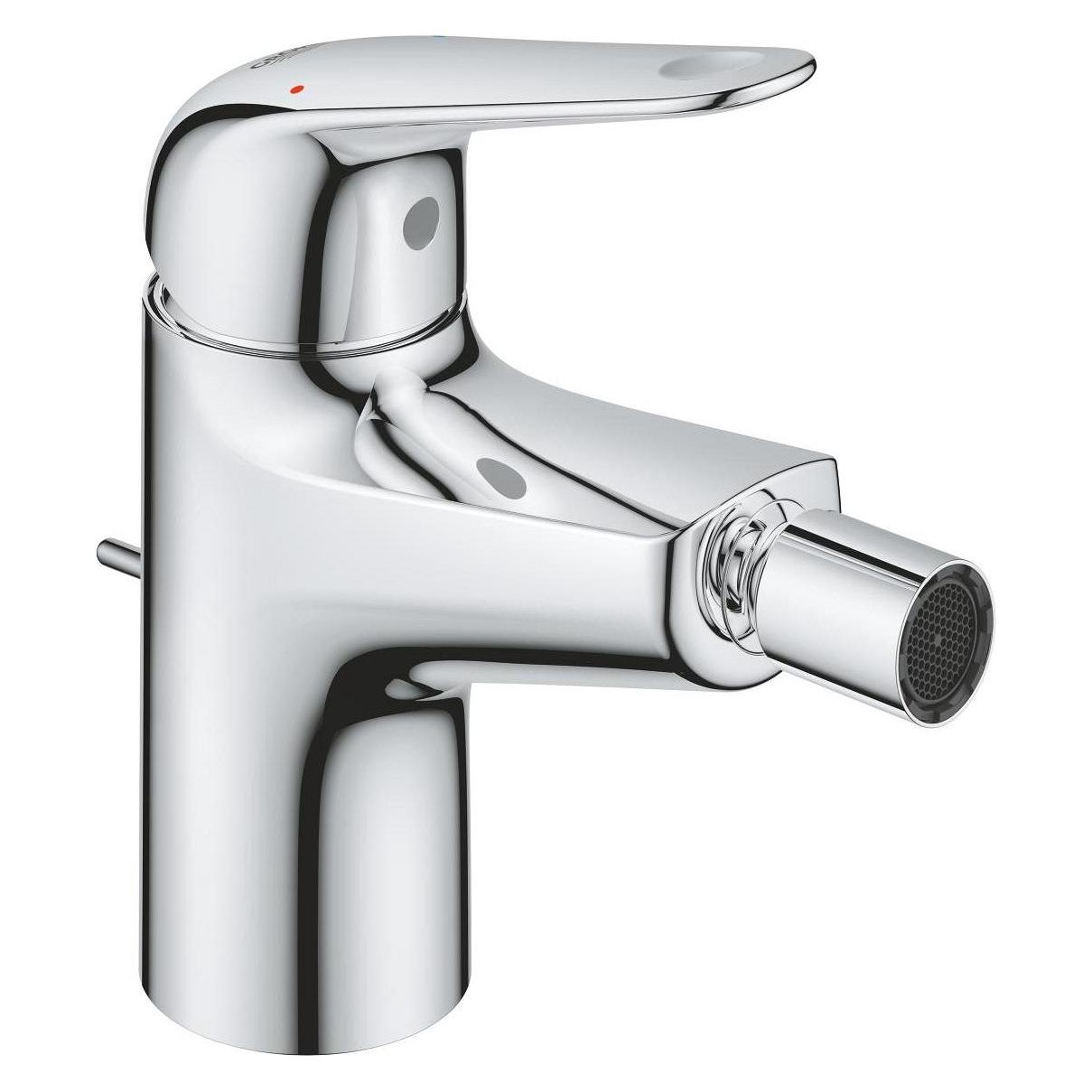 Grohe Swift QuickFix Bidetarmatur, 3-in-1 Tool, Zugstange, wassersparend, chrom (24332001)