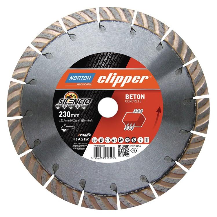 Norton Clipper Diamantscheibe Extreme Universal Silencio Ø 350x25,4 mm (70184628998)