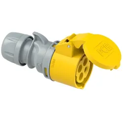 PCE 214-4tt CEE-Kupplung 16A 4p 4h IP44/IP54 SHARK TT 2144tt