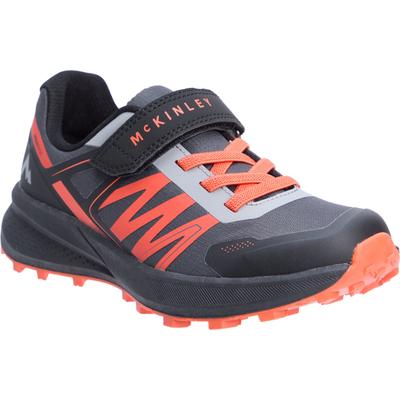 Wanderschuh MCKINLEY "Kansas IV AQB V/L J", Kinder, Gr. 31, grau (anthrazit), Synthetik, Schuhe Wanderschuh