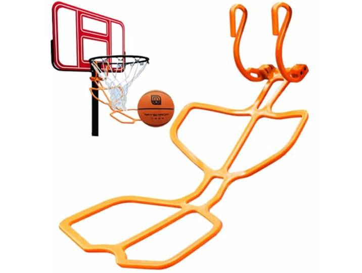Basketballkorb-Rücklauf-Aufsatz, Basketball-Rebounder-Aufsatz, Hochleistungs-Basketball-Rebounder-Basketball-Zubehör, Basketball-Rücklaufsystem for das Training des Basketball-Schuss-Returners