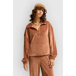 Billabong Coffee Time Half-Zip Sweater brownstone Gr. L
