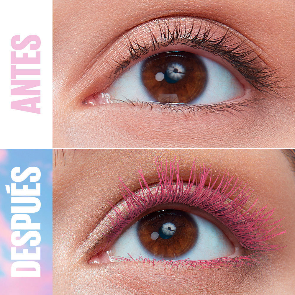 Maybelline Rímel Lash Sensational Sky High #pink air
