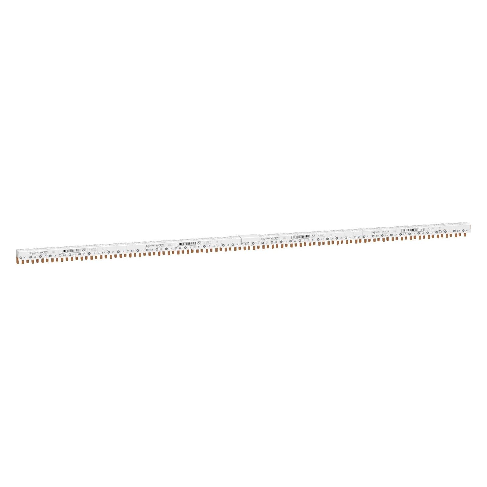 Schneider Electric Acti9 Phasenschiene Stift, 3P+N, 9mm- A9XPC748 (A9XPC748)