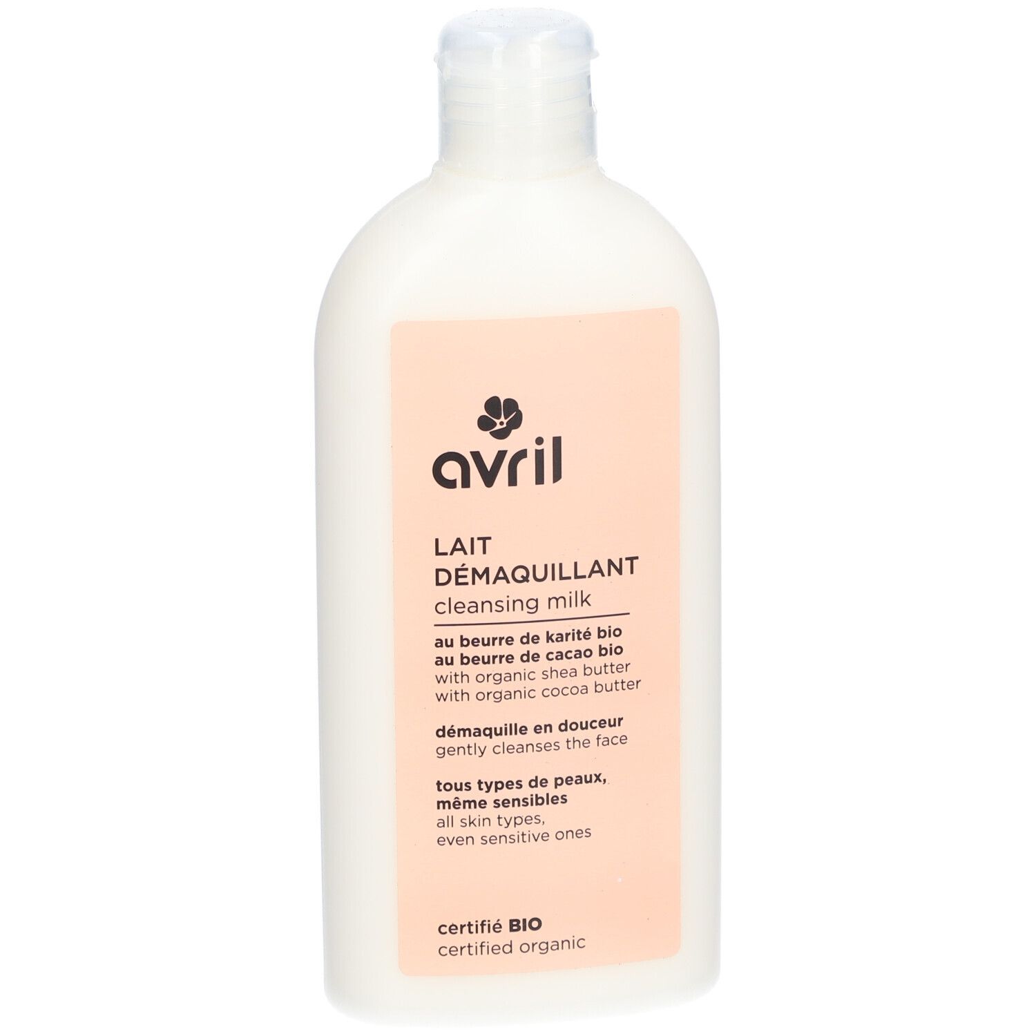 Avril LE Lait Démaquillant - démaquillant. fl 250 ml Milch