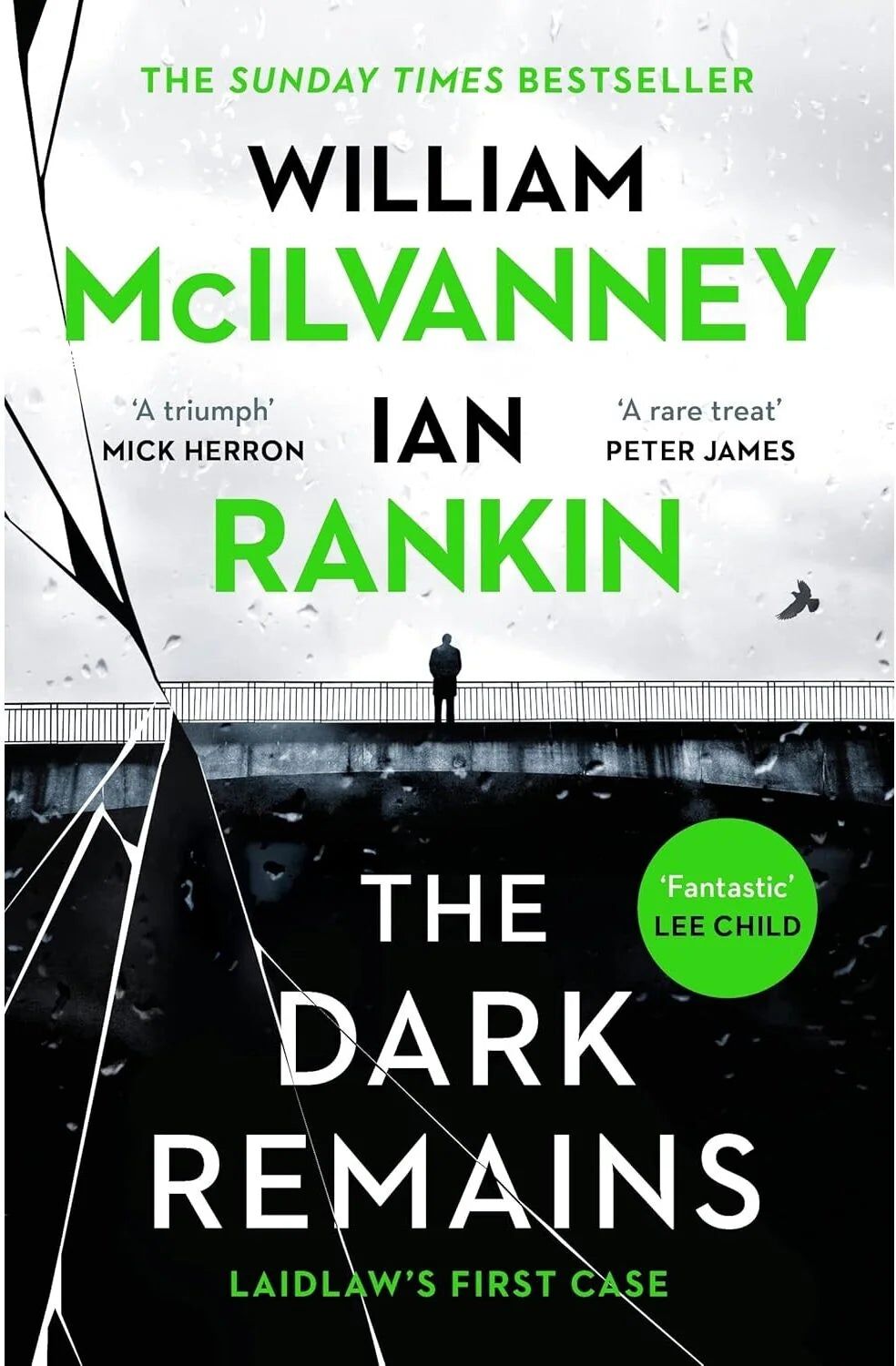 The Dark Remains by Ian Rankin & William McIlvanney - Jack Laidlaw Prequel - Paperback - Tartan Noir Crime Fiction - Canongate Books