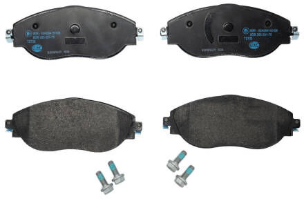 HELLA 8DB 355 031-751 Brake pad set