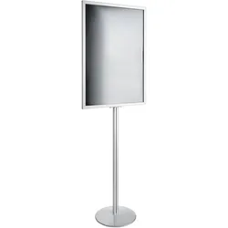 Plakatständer SIGN A1 silber, Aluminium, Stahl
