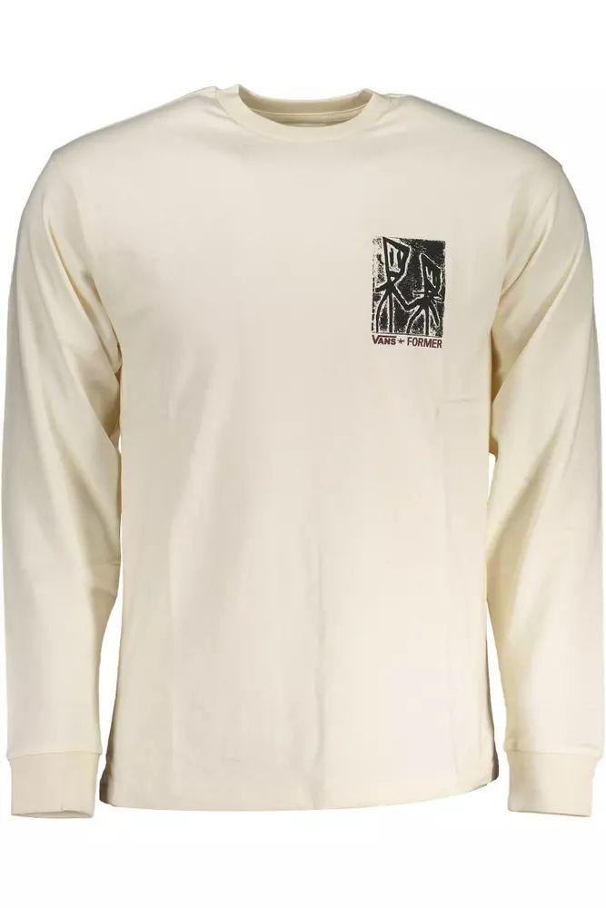 Langarm Crew Neck T-Shirt mit Grafikdruck