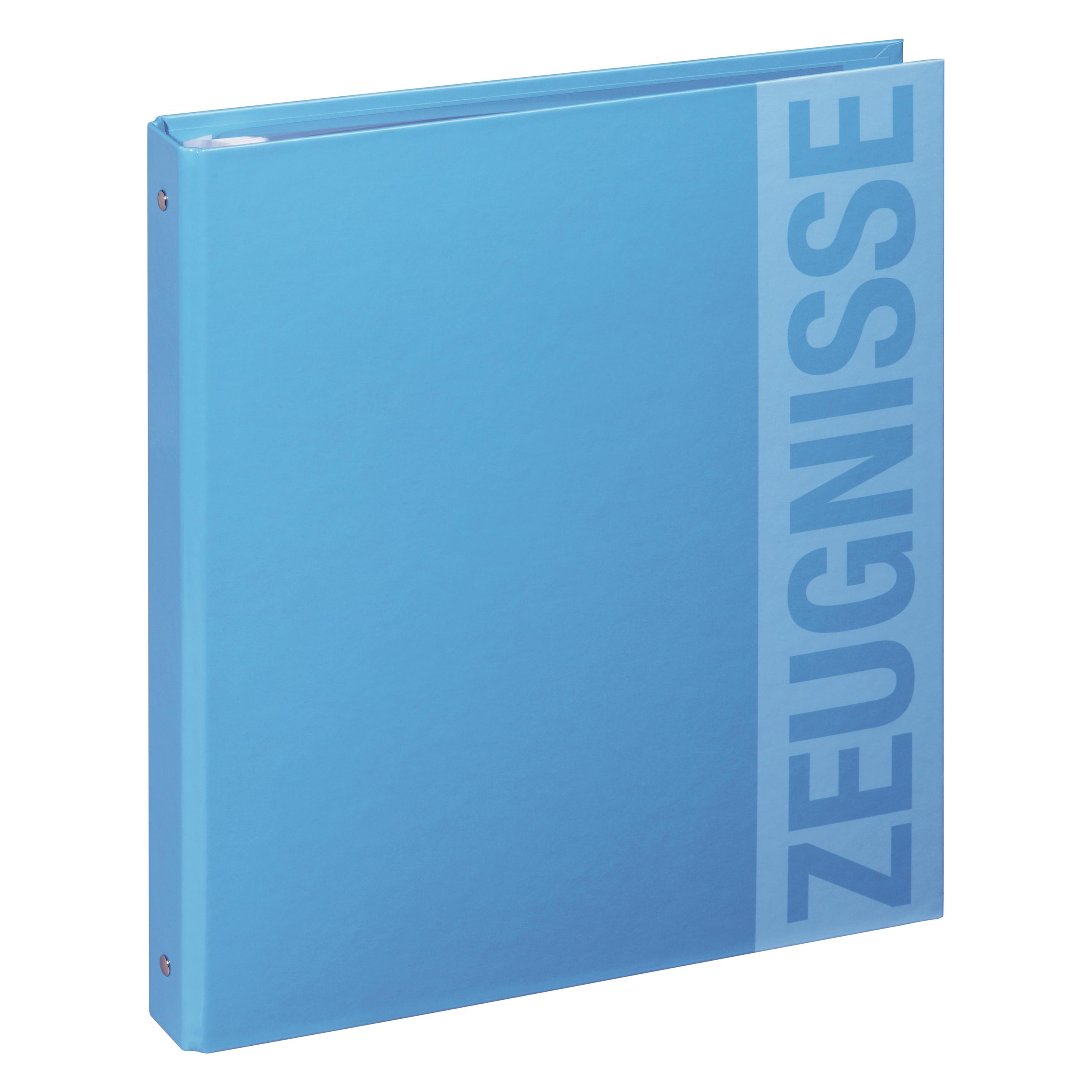 Pagna Ringmappe Zeugnis A4 4R hellblau (A4, 1 Stk.) (31401-20)