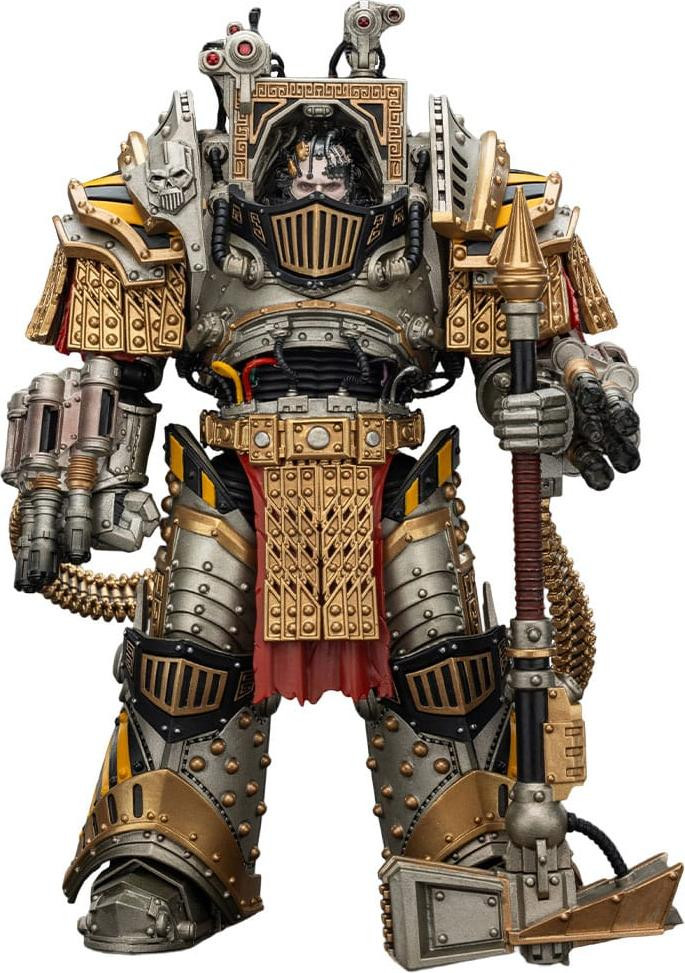 Joy Toy Warhammer The Horus Heresy actiefiguur Perturabo Iron Warriors Primarch van de IVe Legioen, 28 cm