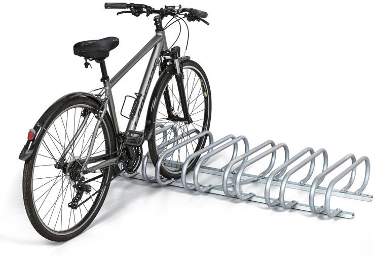 B2B Partner Doppelseitiger Fahrradträger mit niedrigem Profil, 6 Positionen, zum Andocken
