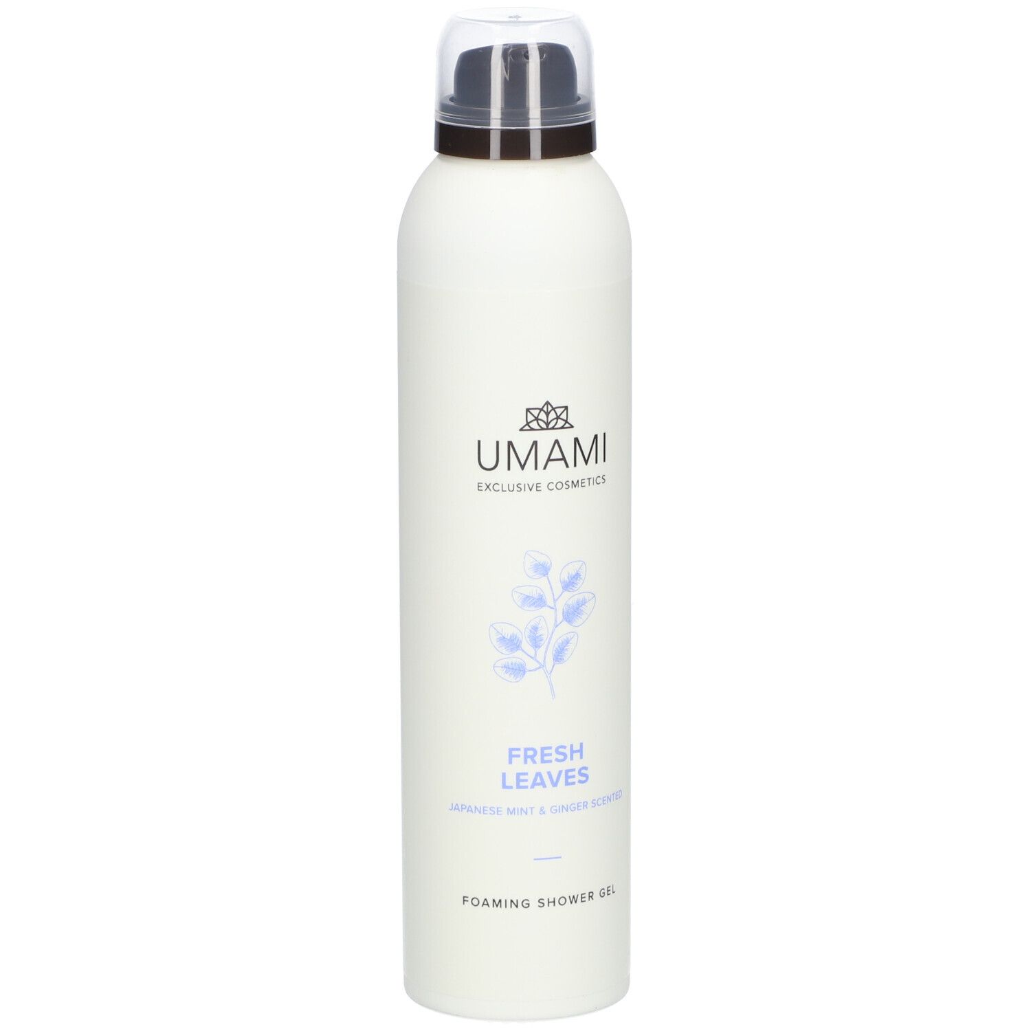 Umami Fresh Leaves Foaming Shower Gel Japanse Munt & Gember 200 ml Schaum