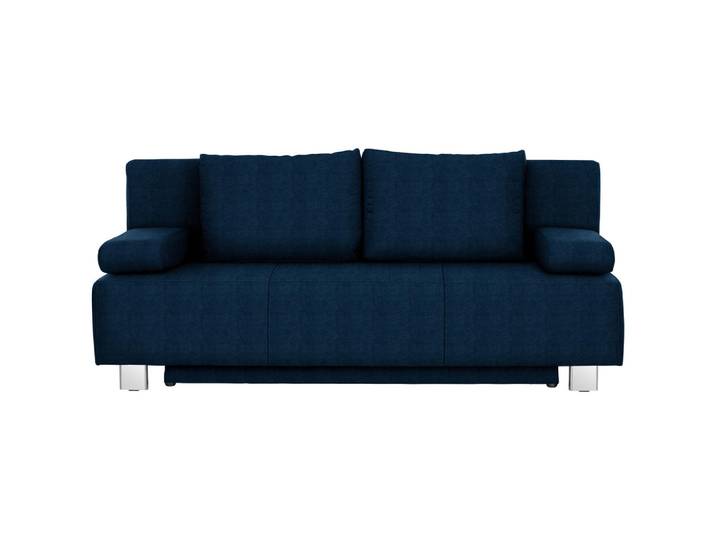Livetastic Schlafsofa, Blau, Metall, Uni, 197x88x89 cm, Stoffauswahl, Rücken echt, Wohnzimmer, Sofas & Couches, Schlafsofas, Schlafsofas mit Bettkasten