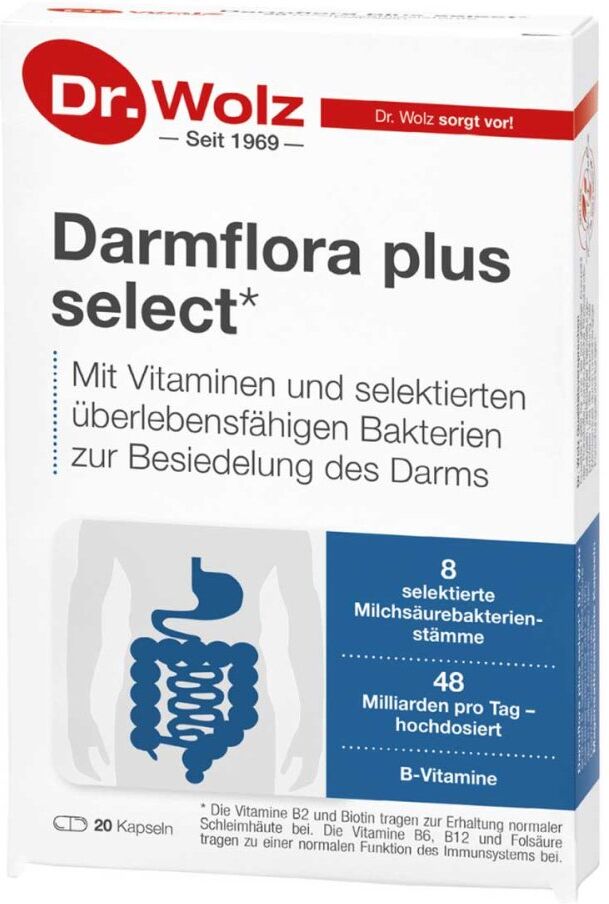 Dr. Wolz Darmflora plus select Kapseln