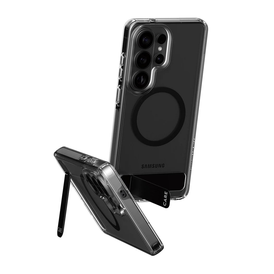 CARE by PanzerGlass CARE Urban Explorer Case Clear mit Kickstand/Qi für Galaxy S26 Ultra