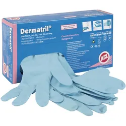 KCL, Schutzhandschuhe, Einweg-Nitril-Handschuhe Dermatril 740 (10)