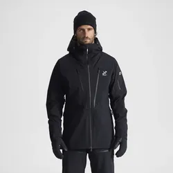 Ultra 3L Shell Jacket Herren Black, Größe:M - Jacken > Regen- & Hardshelljacken - Schwarz