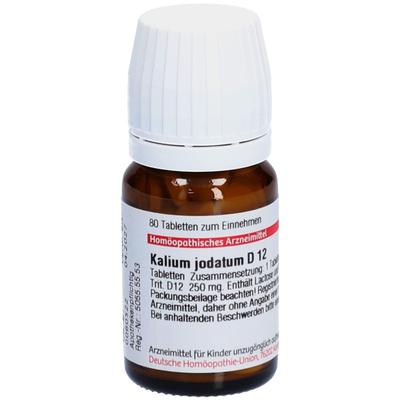 Kalium Jodatum D 12 Tabletten 80 St
