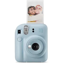 FUJIFILM INSTAX mini 12 Sofortbildkamera, Pastel Blue
