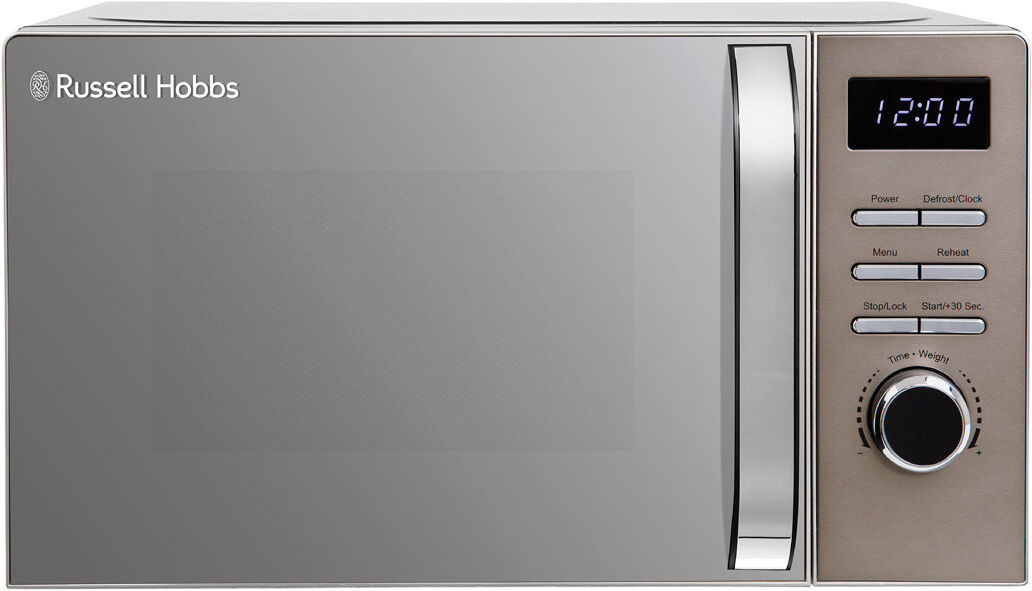Russell Hobbs Rhmd832b Distinctions 20 Litre Stainless Steel Digital Microwave Ocean Blue 26.4cm H X 45.6cm W X 32.6cm D