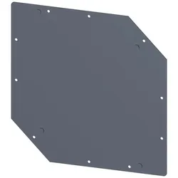 Siemens 8MF1004-2UE10-0A SIVACON, Dach, für Eckschrank, IP40, T: 400 mm, verzinkt 8MF10042UE100A