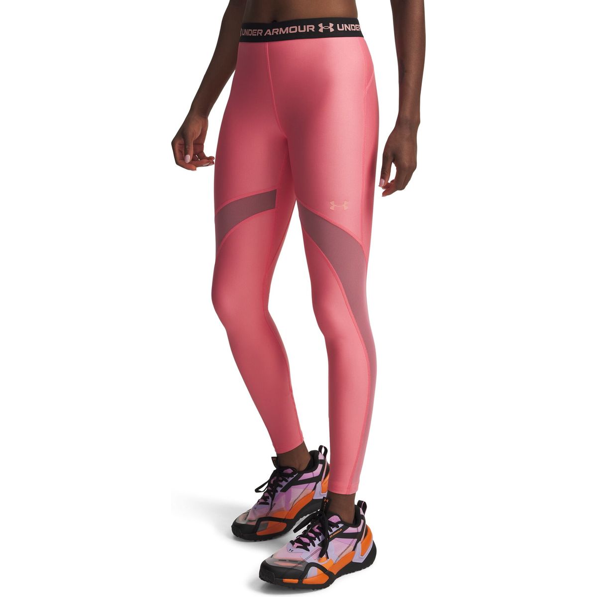 Under Armour Heatgear Mesh Legging pink posh pink (600) S 6010009-600-SM