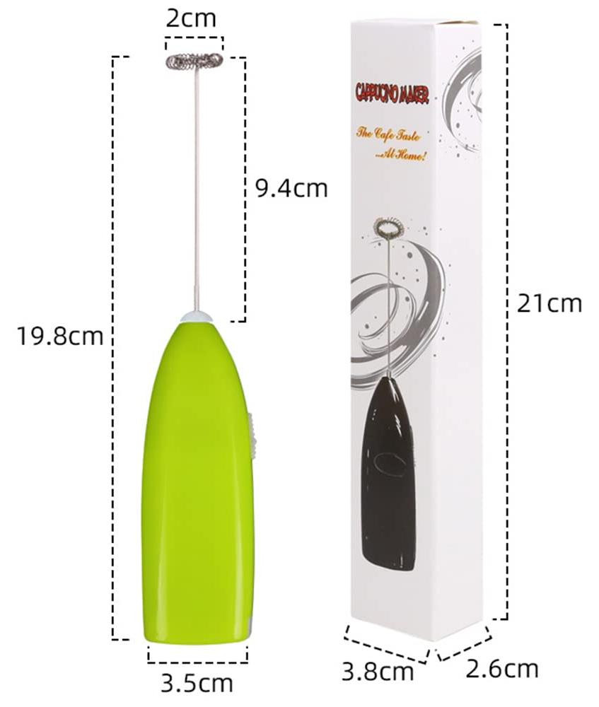 Selius Handheld Melkschuimer Mini Drink Mixer voor Koffie, Latte en Cappuccino