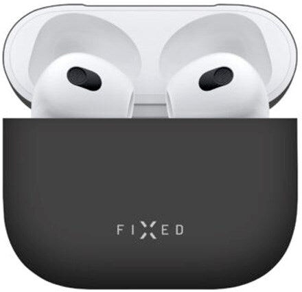 Apple AirPods (3. gen.) Fixed Silikone Cover - Sort