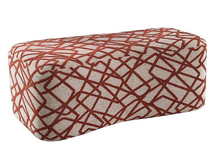 Xlmoebel Polsterhocker Luxuriöser beiger Hocker im modernen Design für stilvolles Wohnen (Hocker, 1 St., Hocker), Hergestellt in Europa
