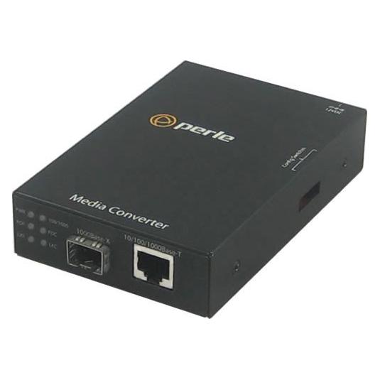 Perle Medien Konverter Rate 10/100/1000 RJ45/SFP-Slots (lee) (05050192)
