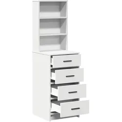 vidaXL, Kommode + Sideboard, Maé (41 x 40 x 135 cm)