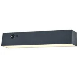 OSRAM ENDURA Style Solar Bright Sensor Wandleuchte Shore 12,4W IP54 Dunkelgrau