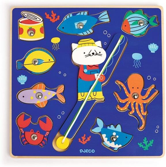 Puzzle 2 en 1 Puzz & fish Color - Djeco