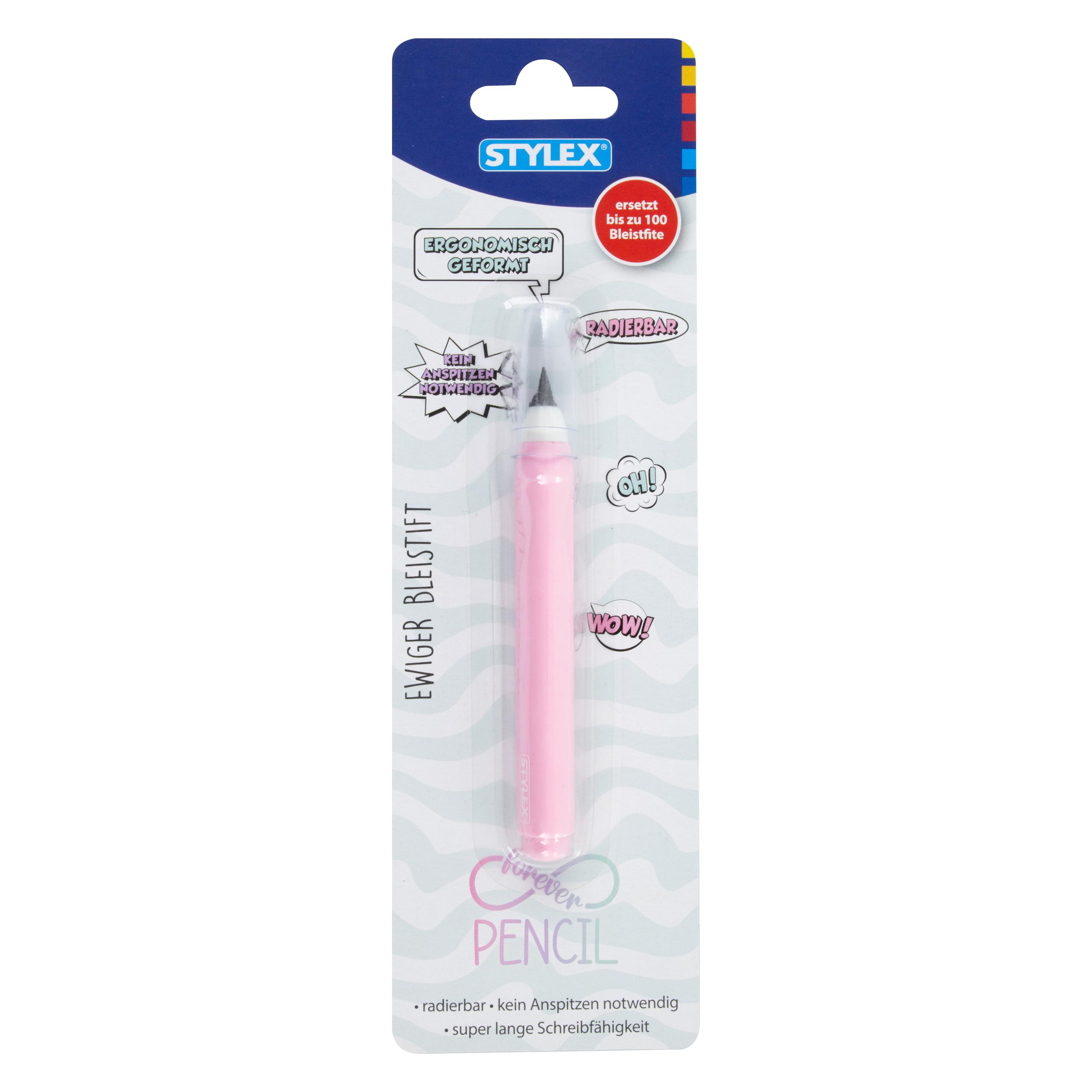 Stylex Ewiger Bleistift, pink, auf Blisterkarte (1x) (26033)