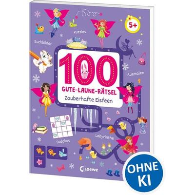 100 Gute-Laune-Rätsel - Zauberhafte Eisfeen, Taschenbuch von , Loewe, 978-3-7432-1288-6