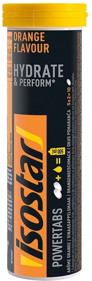 Isostar Powertabs Fast Hydration Orange Brausetabletten 120g