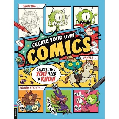 Create Your Own Comics, Taschenbuch von Ned Hartley, O Mara Books Ltd., 978-1-916763-08-1