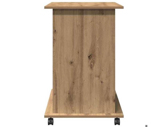 Remise 2026®Bureau informatique Brun - Bureau d'ordinateur multi-rangements - chêne artisanal - 80x50x75cm - Bois ingénierie 876