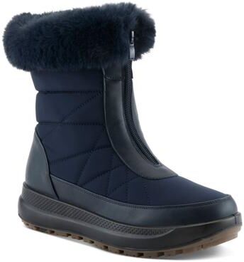 Women's Corinia Booties by Flexus by Spring Step in Navy (Size 5 1/2 M)
