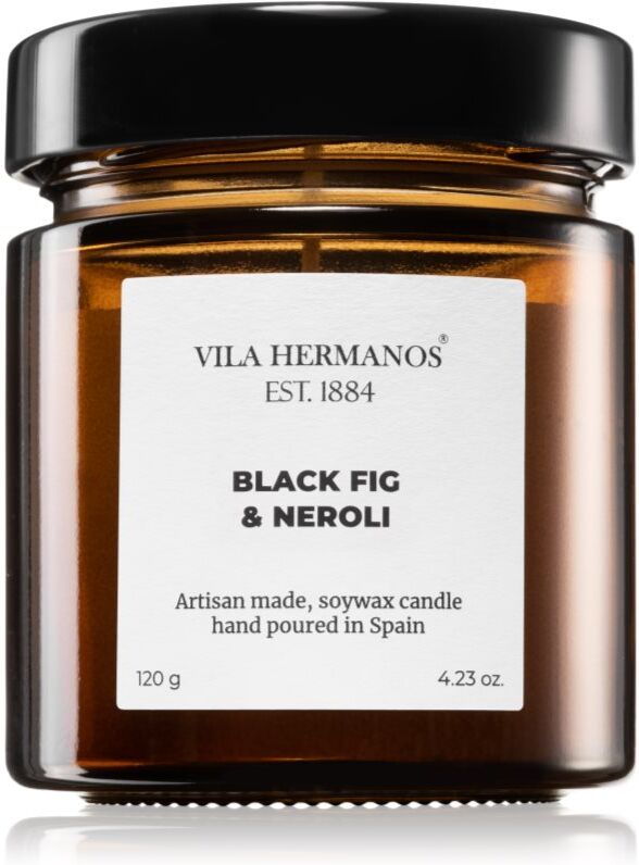 Vila Hermanos Apothecary Black Fig & Neroli bougie parfumée 120 g