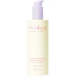 300ml minLen Madeleine x Weleda Bubbles & puddles Baby Shampoo & Body Wash