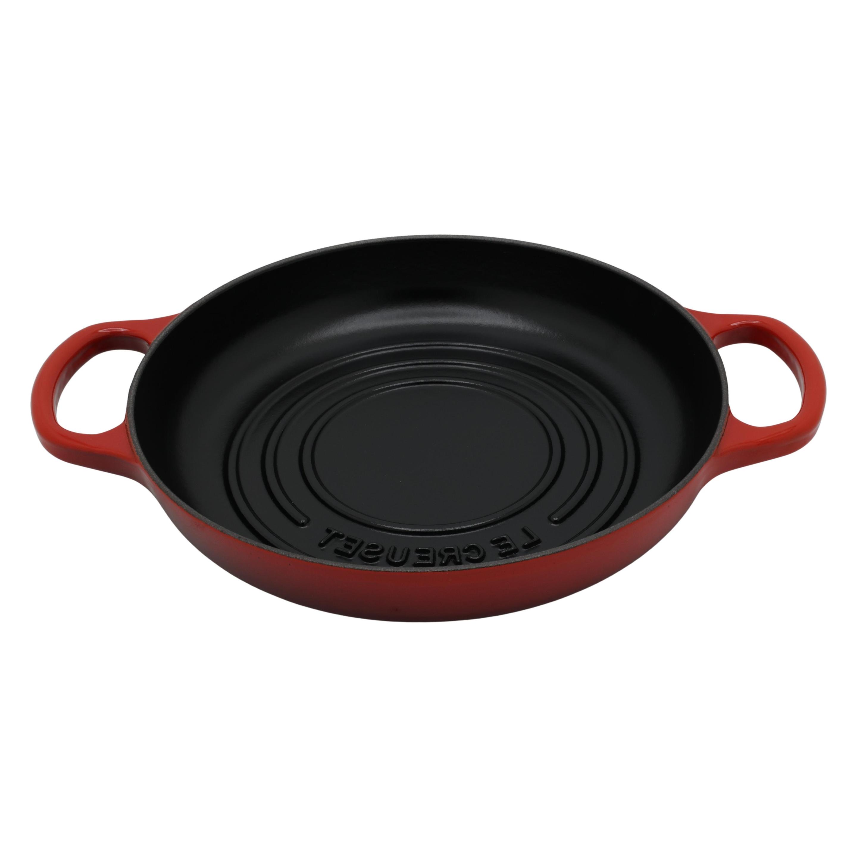Le Creuset Bräter für Brot 24cm kirschrot (Bräter + Schmortopf, Gusseisen, 24 x 17.60 cm) (21301240600430)
