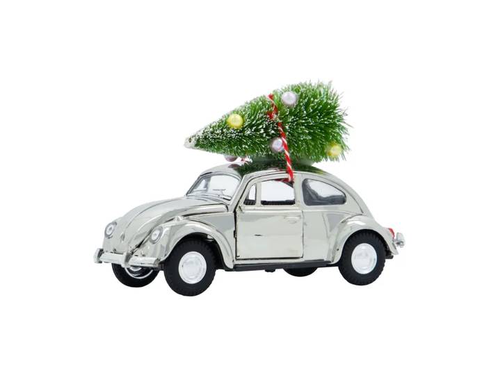 House Doctor Décoration en voiture Xmas Argent