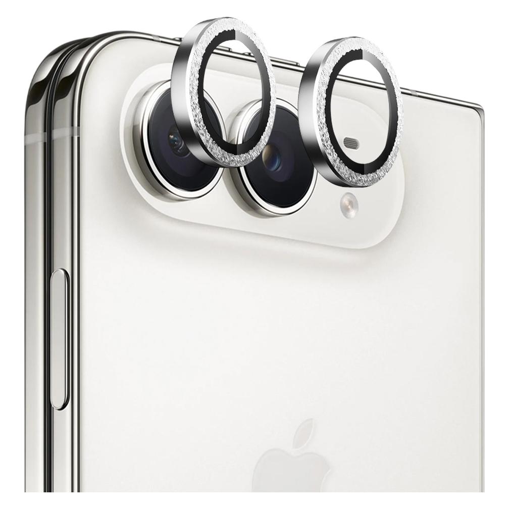 BlueO - Original-Linsen aus Metall - iPhone Ultra - Silber-Diamant (Apple iPhone Duo) (76467914)
