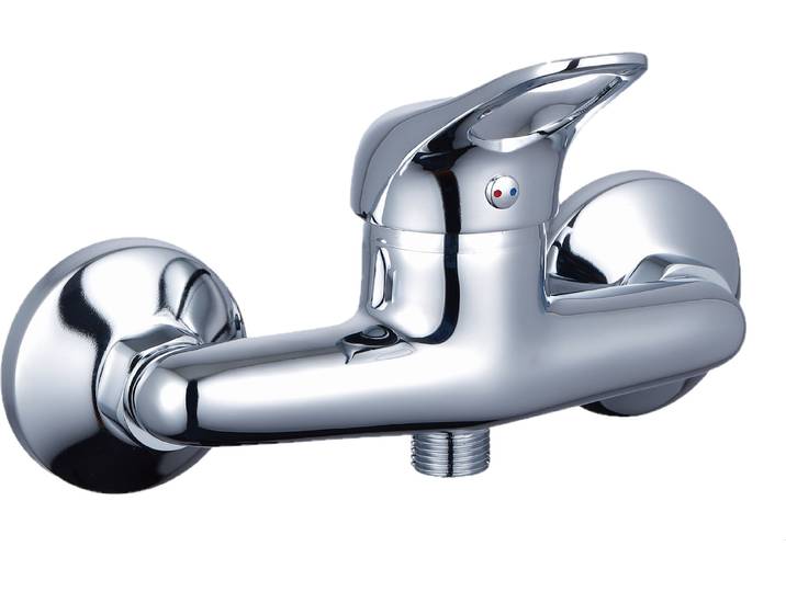 SCHÜTTE Duscharmatur PORTO, Wasserhahn Bad, Einhebelmischer Chrom