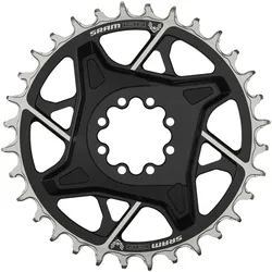 SRAM X0 Eagle 12-fach T-Type Kettenblatt 32 Zähne Aluminium 3 mm Offset schwarz