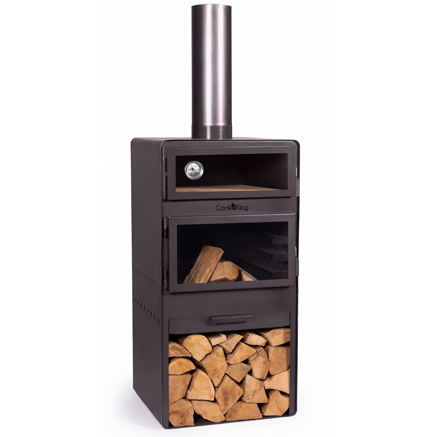CookKing Terrassenofen Vento Plus Inkl. Pizzaofen